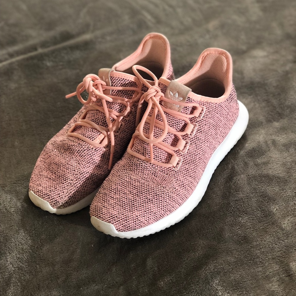 Adidas pink sneakers